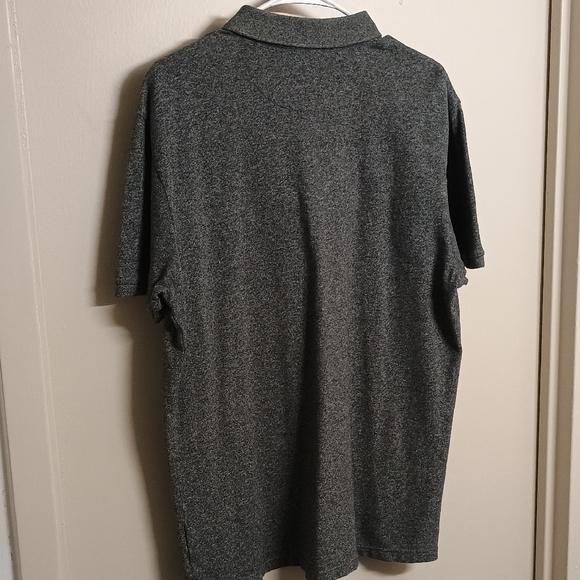 American Eagle Outfitters Men's Dark Gray Heather Polo - Picture 3 of 3